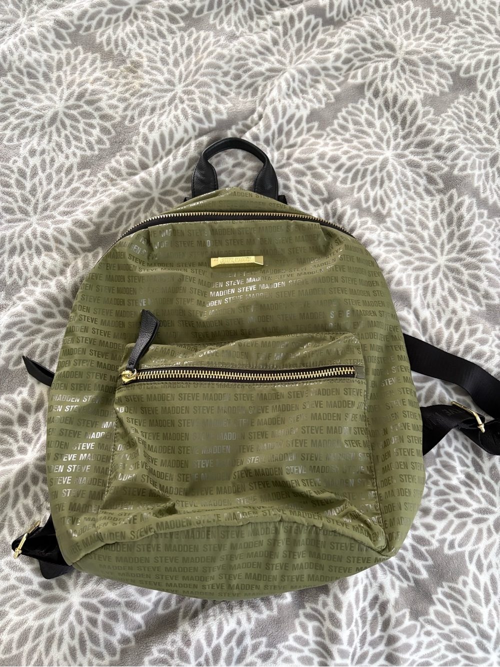 Steve Madden Olive Green Backpack